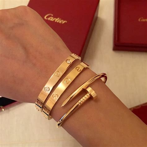 cartier love bangle bracelet replica|cartier love bracelet no screw.